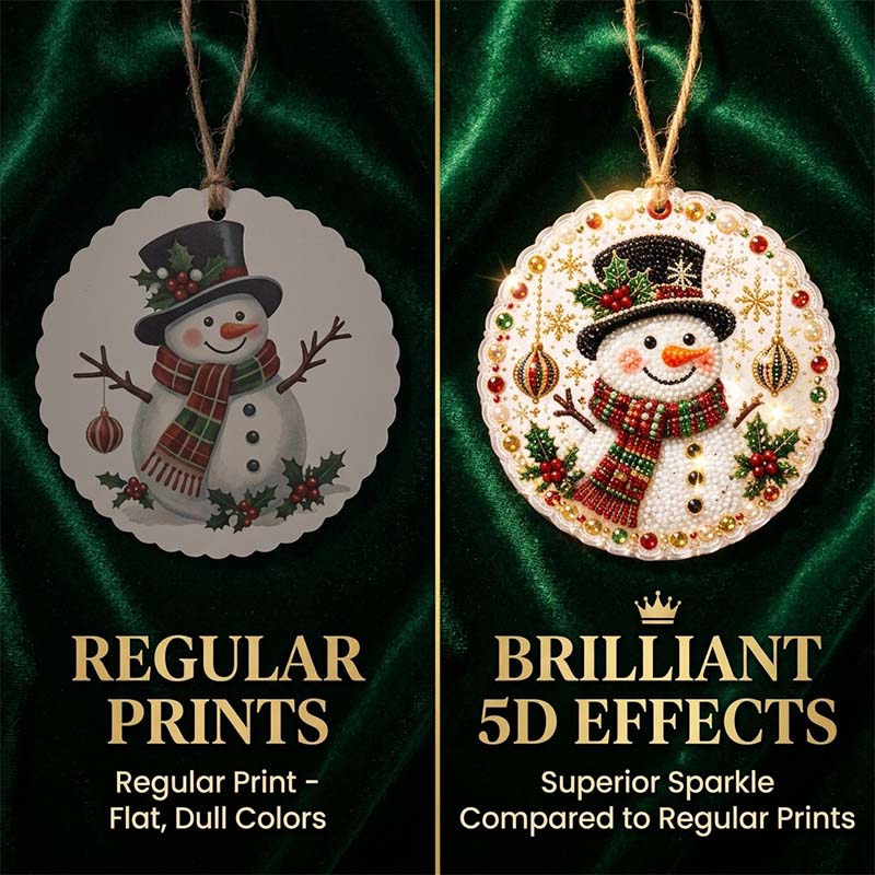 Christmas DIY Diamond Painting Ornaments