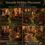 🎄🔥New arrivals- Light-Up Reindeer Lawn Stake, Festive Outdoor Christmas Decor