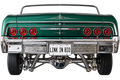 🚗 Classic Lowrider Car Rear Wall Shelf Lamp