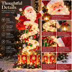 ⏰Limited Stock 50% OFF -🎅✨ Santa’s Magical Gift Light 🎁🌟