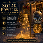 🔥2026 Hot Sale 🎄🔔Solar Christmas Bell Yard Lights