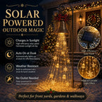 🌲 Christmas Magic Flowing Light Collection — Magical Swirling Light Stakes For Your Garden