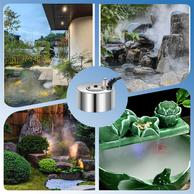 ⏳LAST DAY SALE ONLY ￡11.99!!🎃🔥Mist Maker Ultrasonic Fogger – Indoor/outdoor Landscaping & Halloween Decoration