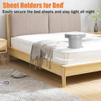 Secure-Fit Bed Sheet Fasteners, 4-Pack