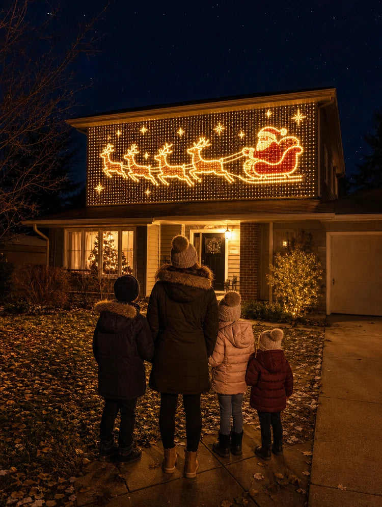 🎄 LumaWeb Smart LED Curtain Light