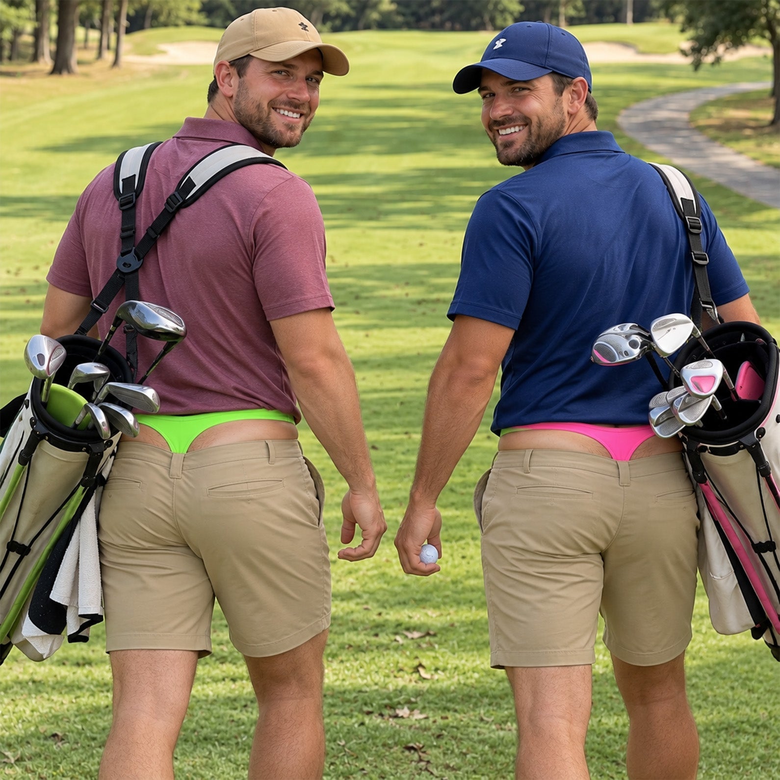 Custom Funny Shorts, Personalized Gifts For Golf Lovers, Shorts for Men Gag Gift 686168 WFD