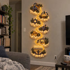 🔥🎁🕎 Hanukkah Festival of Lights Wall Decor Collection – 4 Glowing Designs Celebrating Eight Nights of Light ✨